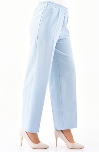 Pantalon Large élastique 2072B-01 Bleu 2072B-01