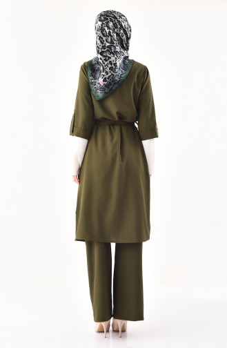 Cape Pants Binary Suit 1199-04 Green 1199-04