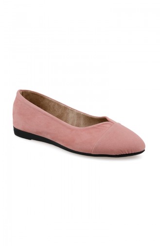 Pink Woman Flat Shoe 0113-10