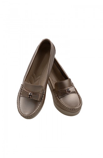 Gold Damen Ballerinas 0155-02
