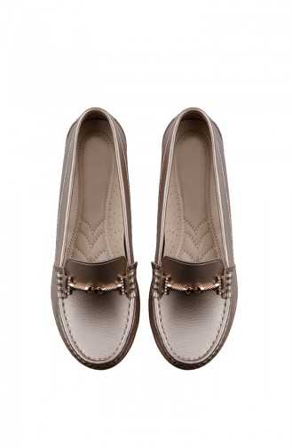 Chaussures Pour Femme 0156-02 Gold 0156-02