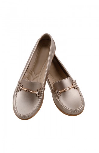 Chaussures Pour Femme 0156-02 Gold 0156-02