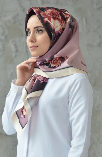 Digital Printed Taffeta Scarf 95087-07 dark Cream 95087-07