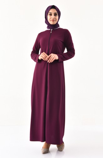 Purple Abaya 3048-03