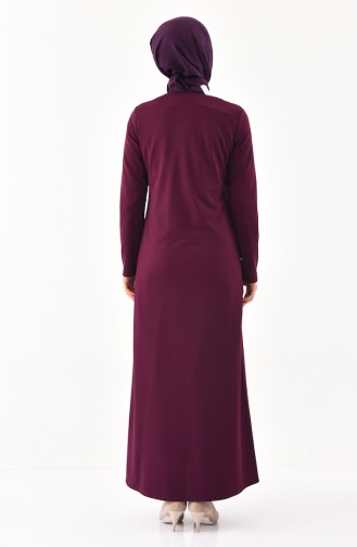 Purple Abaya 3048-03