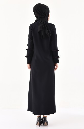 Black Abaya 0217A-04