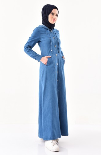 Denim Blue Topcoat 9050-02