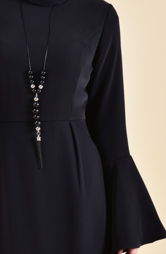 Black Hijab Dress 2050-04