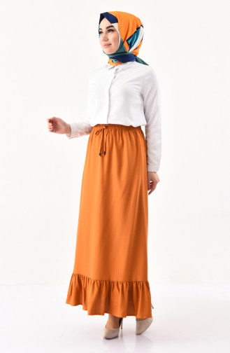 DURAN Ruffled Skirt 1106B-01 Taba 1106B-01