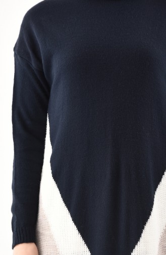 Navy Blue Sweater 6128-10