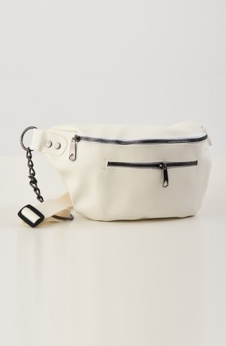 Sac Ceinture Pour Femme U09-02 Blanc 09-02
