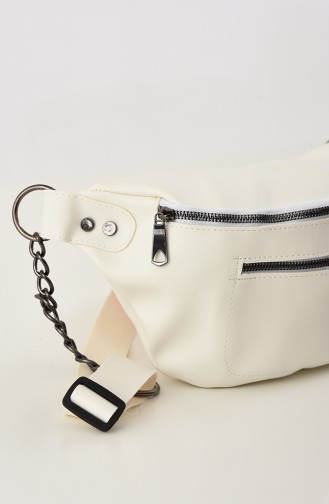 Sac Ceinture Pour Femme U09-02 Blanc 09-02