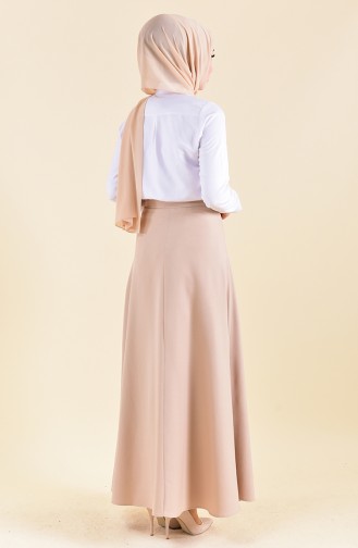 Crepe Skirt 8149-01 Mink 8149-01