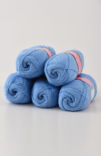 Blue Knitting Yarn 3010-012