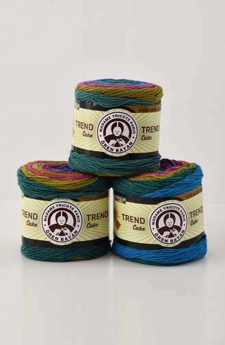 Green Knitting Yarn 3025-628