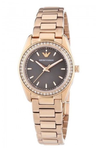 Rose Tan Wrist Watch 6030