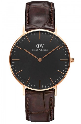 Daniel Wellington Women´s Leather Wristwatch DW00100140 Brown 00100140