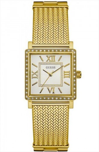 Guess Bayan Hasır Çelik Kol Saati GUW0826L2 Sarı 0826L2