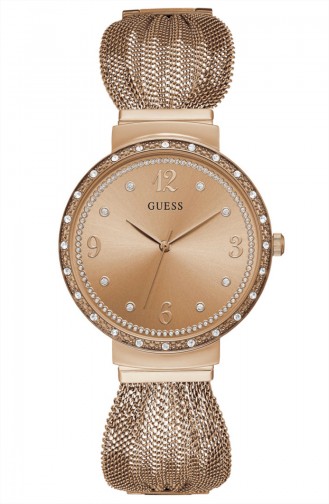 Guess Bayan Hasır Çelik Kol Saati GUW1083L3 Rose Gold 1083L3