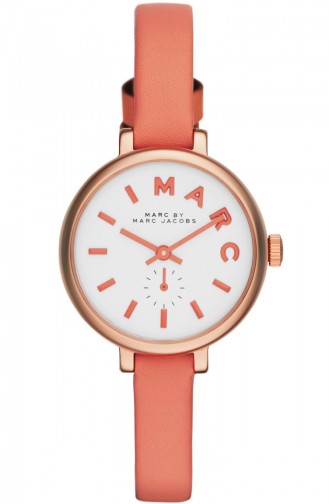 Marc By Marc Jacobs Women´s Leather Wrist Watch MBM1355 Pink 1355