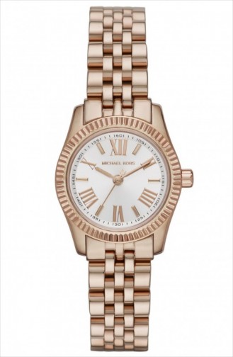 Rose Tan Wrist Watch 3230