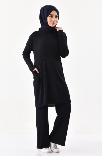 Tunik Pantolon İkili Takım 3316-16 Lacivert