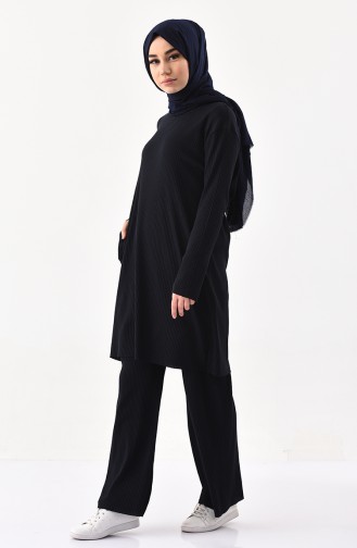 Tunik Pantolon İkili Takım 3316-16 Lacivert