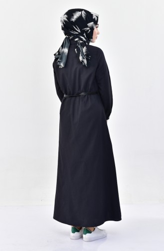 ELIFSU Belted Dress 1280-06 Black 1280-06