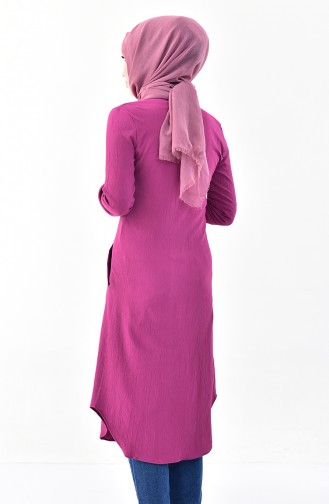 Pocketed Tunic 4111-05 Fuchsia 4111-05