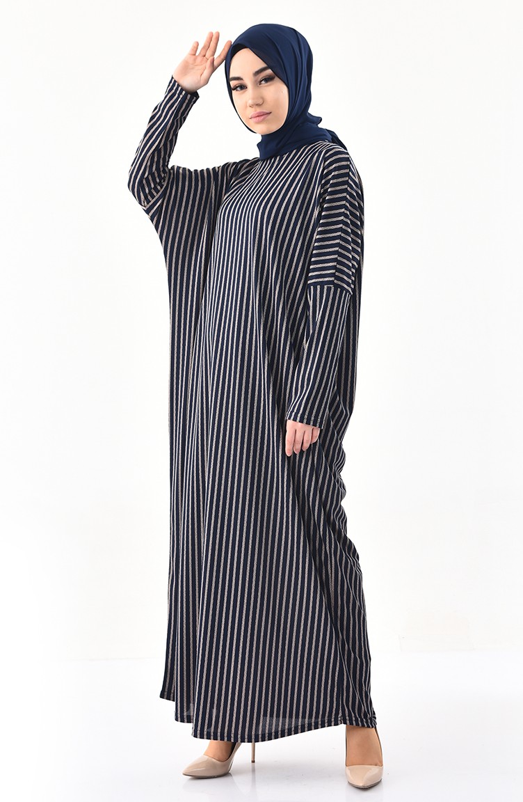 Striped abaya outlet