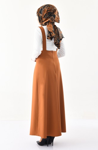 Robe Salopette Sans Manches 4517-07 Moutarde 4517-07