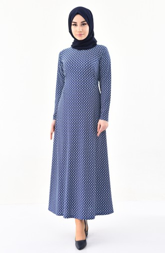 Robe Hijab Bleu 1131-04