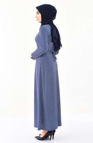 Robe Hijab Bleu 1131-04