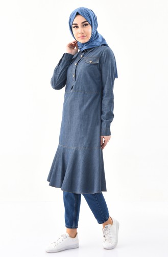 Cepli Kot Tunik 4029-01 Lacivert 4029-01