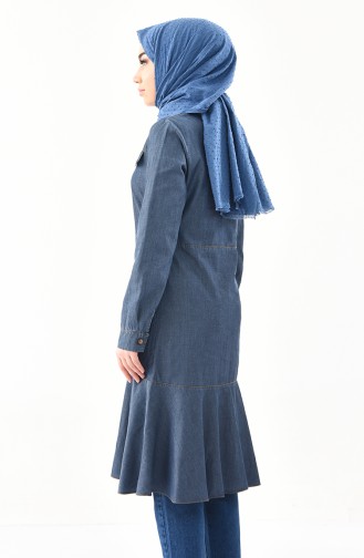 Cepli Kot Tunik 4029-01 Lacivert