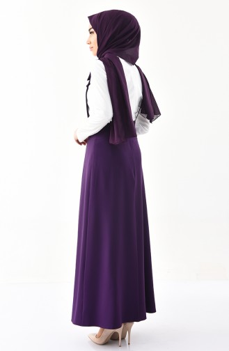 Salopet Gilet Dress 4517-01 Purple 4517-01