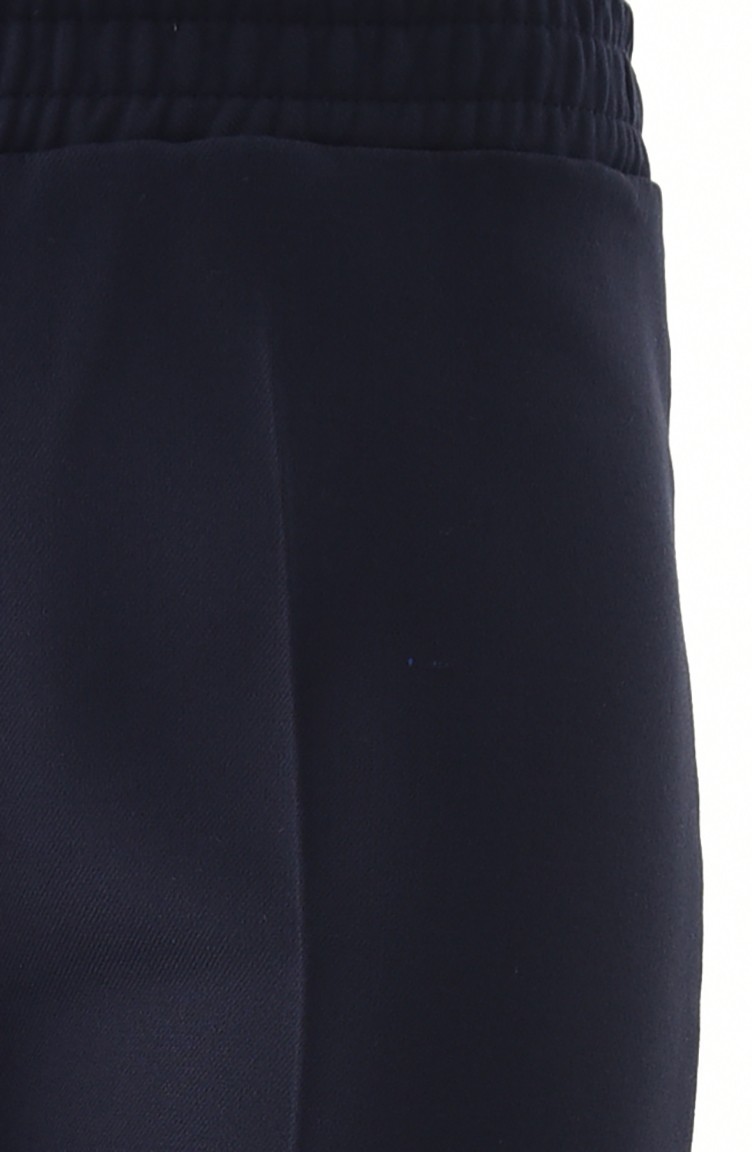 Navy Blue Pants 2100B-01 | Sefamerve