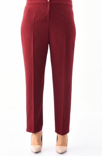 Claret Red Pants 1110-01