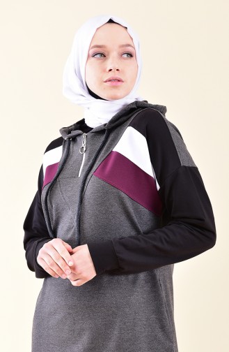 BWEST Hooded Tracksuit 8331-02 Anthracite 8331-02