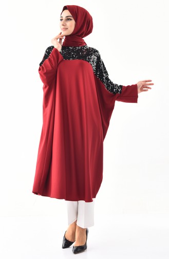 Claret Red Poncho 5000-03