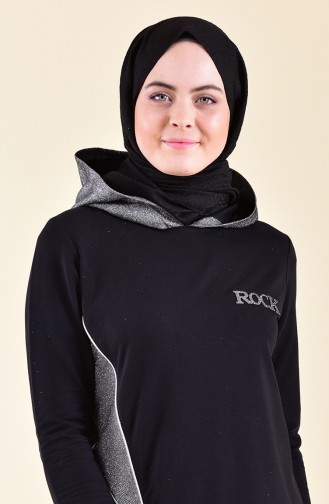 Eşofman Takım 9009-03 Siyah 9009-03