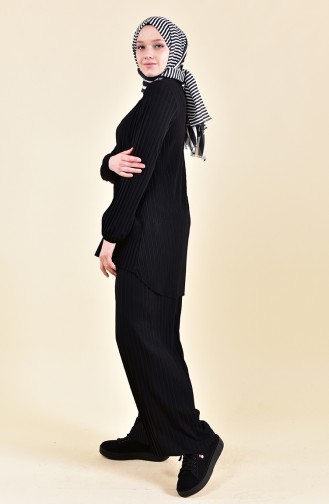YNS Sandy Tunic Trousers Double Suit 4117-02 Black 4117-02