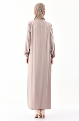 Mink Hijab Dress 1195-06