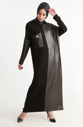 Black İslamitische Jurk 1353-01