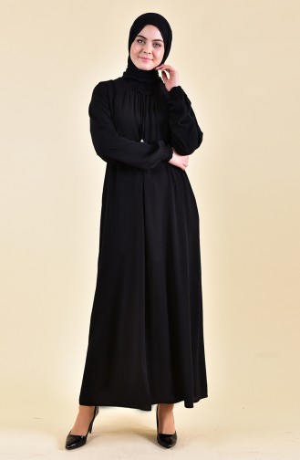 Robe D´été Manches élastique 2005-01 Noir 2005-01