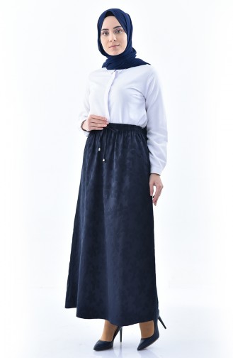 Navy Blue Skirt 1120-01