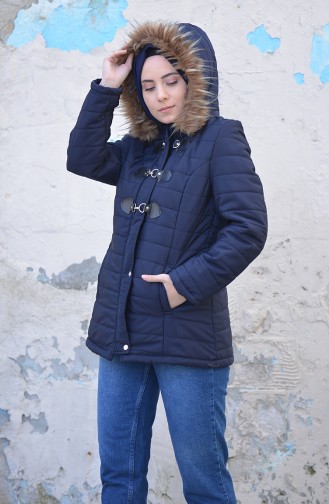 Dunkelblau Coats 0121-03