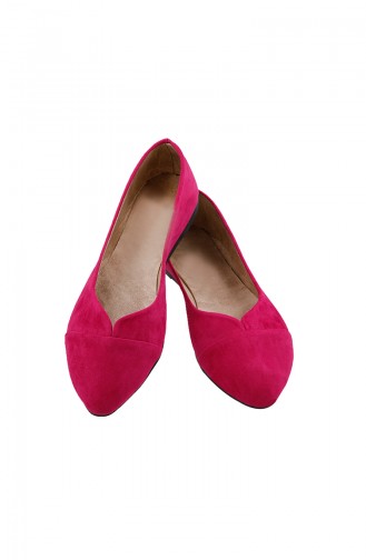 Women´s Flat Shoes Ballerina 0113-12 Fuchsia 0113-12