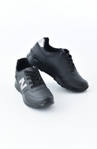 Black Sport Shoes 0777