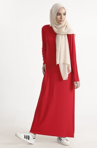 Basic Kleid 1243-03 Rot 1243-03